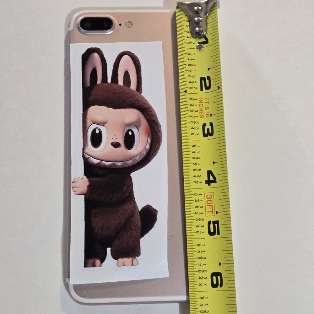 🍒🍒 Brown Labubu Sticker - Picture 5 of 5